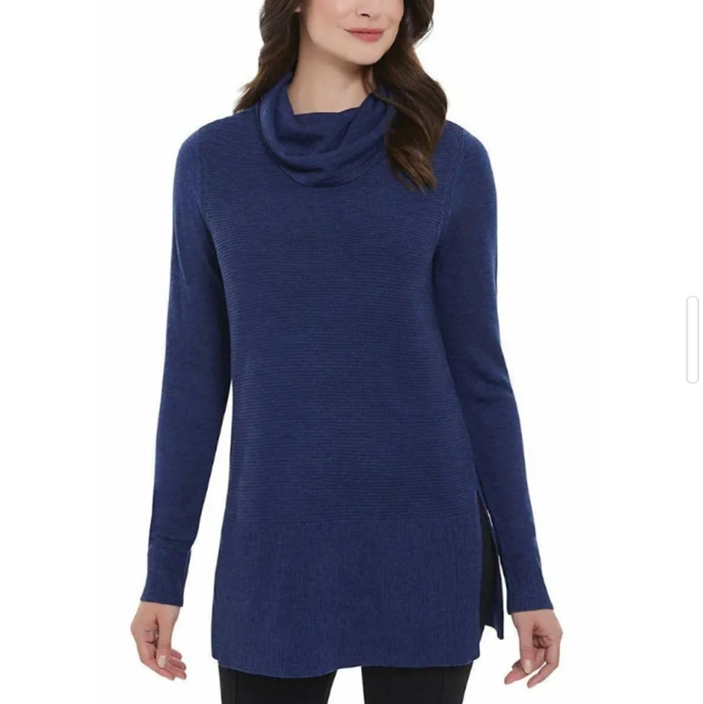 🆕 Adrienne Vittadini Ladies' Cowl Neck Tunic